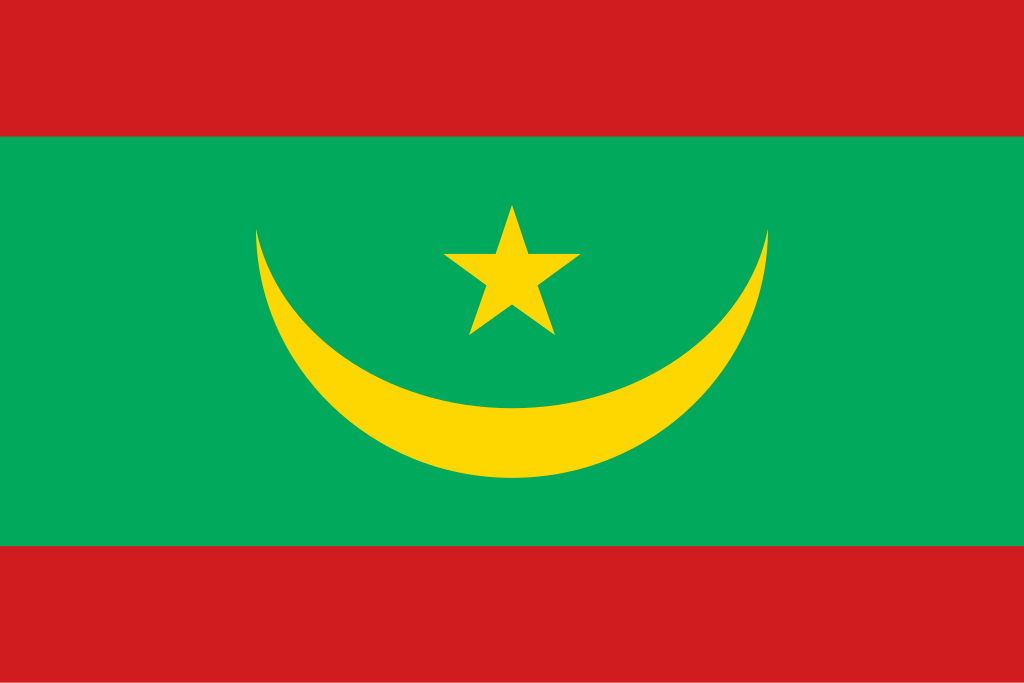 Drapeau Mauritanie
